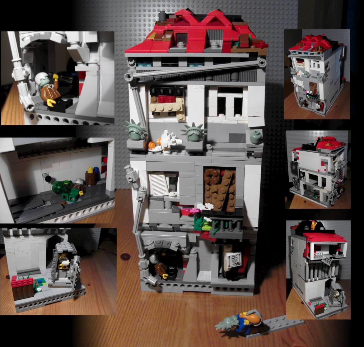 #BadPirate Мы собираем на большом здании из блоков LEGO Краков мы строим Краков Lego Ткань   #BadPirate